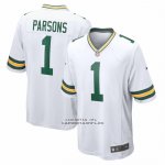 Camiseta NFL Game Green Bay Packers Micah Parsons Blanco