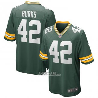Camiseta NFL Game Green Bay Packers Oren Burks Verde