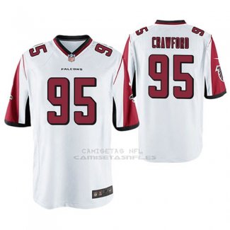Camiseta NFL Game Hombre Atlanta Falcons Jack Crawford Blanco