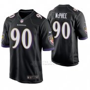 Camiseta NFL Game Hombre Baltimore Ravens Pernell Mcphee Negro
