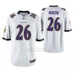 Camiseta NFL Game Hombre Baltimore Ravens Rod Woodson Blanco