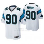 Camiseta NFL Game Hombre Carolina Panthers Julius Peppers Blanco
