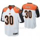 Camiseta NFL Game Hombre Cincinnati Bengals Jessie Bates III Blanco