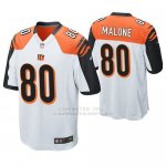 Camiseta NFL Game Hombre Cincinnati Bengals Josh Malone Blanco