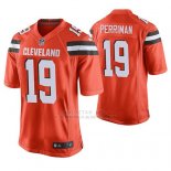 Camiseta NFL Game Hombre Cleveland Browns Breshad Perriman Naranja