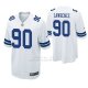 Camiseta NFL Game Hombre Dallas Cowboys Demarcus Lawrence Blanco