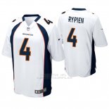 Camiseta NFL Game Hombre Denver Broncos Brett Rypien Blanco