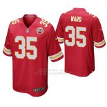 Camiseta NFL Game Hombre Kansas City Chiefs Charvarius Ward Rojo