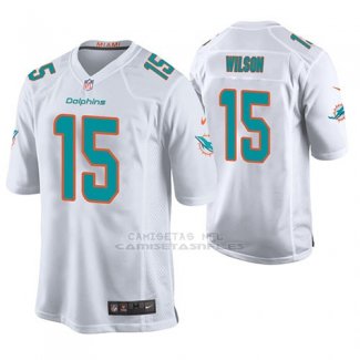 Camiseta NFL Game Hombre Miami Dolphins Albert Wilson Blanco