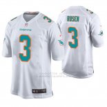 Camiseta NFL Game Hombre Miami Dolphins Josh Rosen Blanco