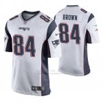 Camiseta NFL Game Hombre New England Patriots Antonio Marron Blanco