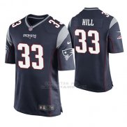 Camiseta NFL Game Hombre New England Patriots Jeremy Hill Azul