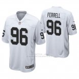 Camiseta NFL Game Hombre Oakland Raiders Clelin Ferrell Blanco