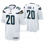 Camiseta NFL Game Hombre San Diego Chargers Desmond King Blanco