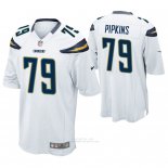 Camiseta NFL Game Hombre San Diego Chargers Trey Pipkins Blanco