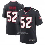 Camiseta NFL Game Houston Texans Darrell Taylor Azul Camiseta NFL Game Houston Texans Darrell Taylor Azul