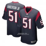 Camiseta NFL Game Houston Texans Will Anderson Jr. 2023 NFL Draft First Round Pick Azul