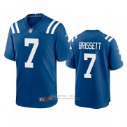 Camiseta NFL Game Indianapolis Colts 7 Jacoby Brissett Azul