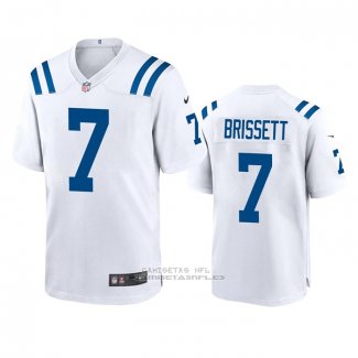 Camiseta NFL Game Indianapolis Colts 7 Jacoby Brissett Blanco