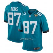 Camiseta NFL Game Jacksonville Jaguars Jordan Akins Verde