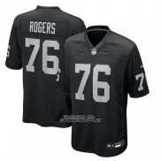 Camiseta NFL Game Las Vegas Raiders Caleb Rogers Negro