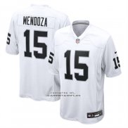 Camiseta NFL Game Las Vegas Raiders Fernando Mendoza Jugador Blanco