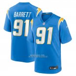 Camiseta NFL Game Los Angeles Chargers Nick Barrett Azul Camiseta NFL Game Los Angeles Chargers Nick Barrett Azul