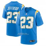 Camiseta NFL Game Los Angeles Chargers Tony Jefferson Azul1