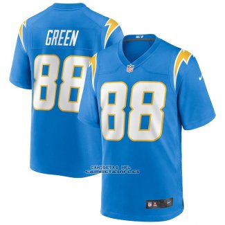 Camiseta NFL Game Los Angeles Chargers Virgil Green Azul