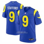Camiseta NFL Game Los Angeles Rams Matthew Stafford Jugador Azul