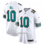 Camiseta NFL Game Miami Dolphins Tyreek Hill Alterno Blanco