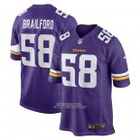 Camiseta NFL Game Minnesota Vikings Jordan Brailford Violeta