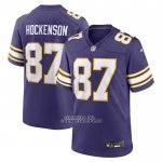 Camiseta NFL Game Minnesota Vikings T.J. Hockenson Classic Violeta