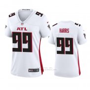 Camiseta NFL Game Mujer Atlanta Falcons Charles Harris Blanco