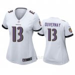 Camiseta NFL Game Mujer Baltimore Ravens Devin Duvernay Blanco