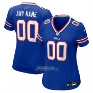 Camiseta NFL Game Mujer Buffalo Bills Personalizada Royal