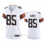 Camiseta NFL Game Mujer Cleveland Browns David Njoku 2020 Blanco