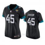 Camiseta NFL Game Mujer Jacksonville Jaguars K'lavon Chaisson Negro