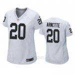 Camiseta NFL Game Mujer Las Vegas Raiders Damon Arnette Blanco