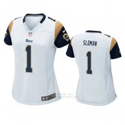 Camiseta NFL Game Mujer Los Angeles Rams Sam Sloman Blanco