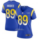 Camiseta NFL Game Mujer Los Angeles Rams Tyler Higbee Azul