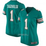 Camiseta NFL Game Mujer Miami Dolphins Tua Tagovailoa Alterno Verde