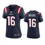 Camiseta NFL Game Mujer New England Patriots Jakobi Meyers 2020 Azul