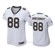 Camiseta NFL Game Mujer New Orleans Saints Ty Montgomery Blanco