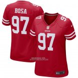 Camiseta NFL Game Mujer San Francisco 49ers Nick Bosa Rojo