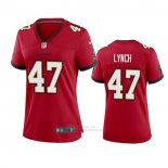 Camiseta NFL Game Mujer Tampa Bay Buccaneers John Lynch 2020 Rojo