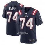 Camiseta NFL Game New England Patriots Riley Reiff Azul