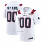 Camiseta NFL Game New England Patriots Super Bowl LX Personalizada Blanco