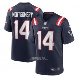 Camiseta NFL Game New England Patriots Ty Montgomery Azul