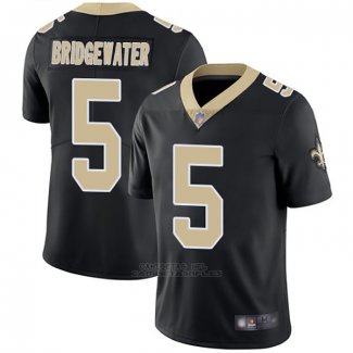 Camiseta NFL Game New Orleans Saints 5 Teddy Bridgewater Negro